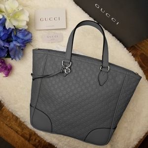 NWT GUCCI Crossbody GG Microguccissima Leather